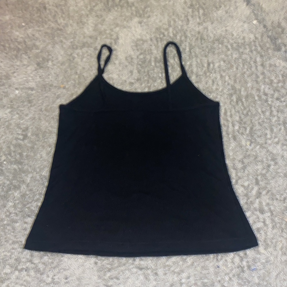 Must Bundle For $3 Deal. Stars Above womens XS black ribbed tank top - Picture 2 of 2